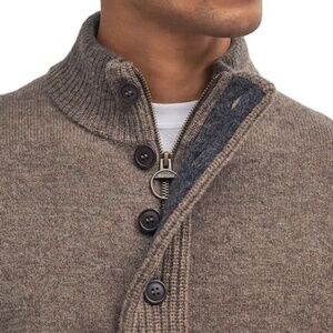 Men's Barbour 100% wool jumper